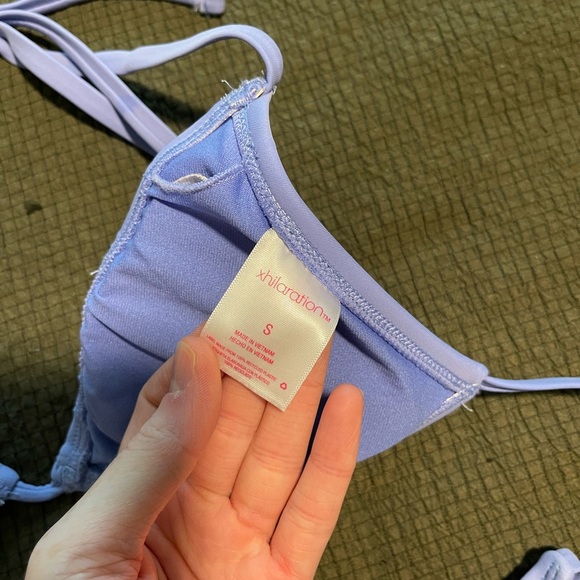 Light Blue/Purple Bikini Set - Picture 3 of 4